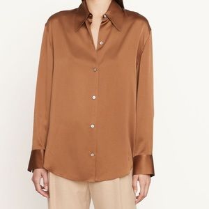 Vince Shaped Collar Blouse